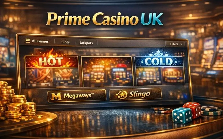 Prime Casino mobile app hero banner