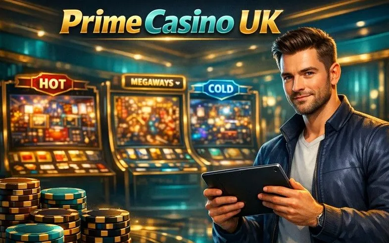 Prime Casino games lobby with slots and live tables