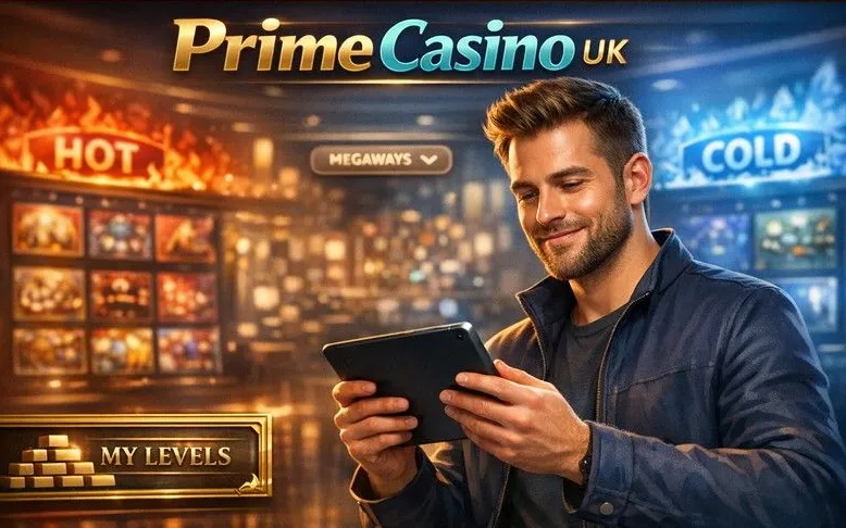 Prime Casino login page banner